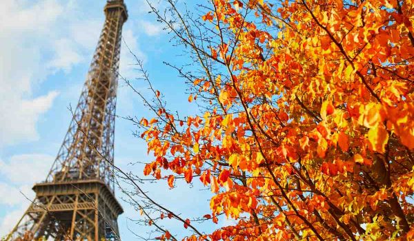 Paris in fall